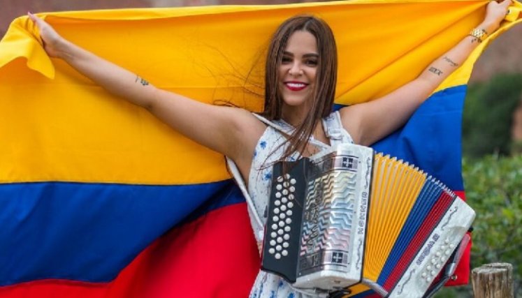 Karol G, a ritmo de vallenato en Medellín