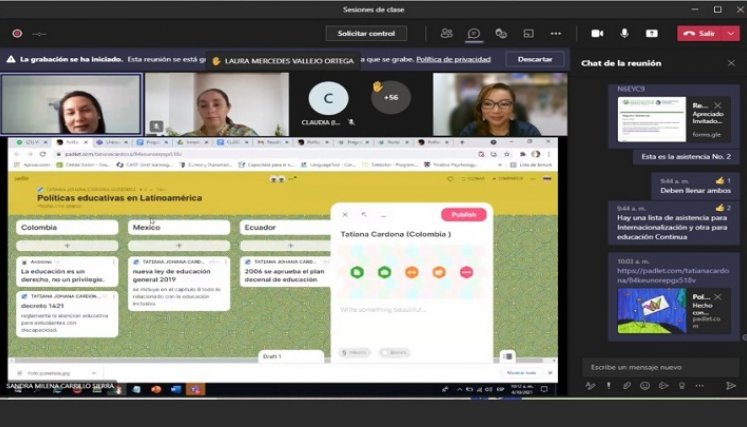 En la primera intervención del curso se trataron temas como políticas y conceptos básicos de la educación inclusiva./Foto: cortesía