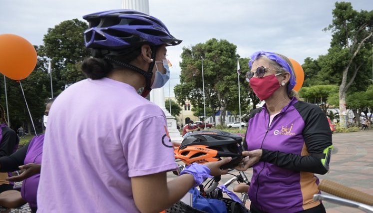 Las mujeres recorrerán algunos puntos de la ciudad. / Foto: Jorge Gutiérrez / La Opinión 