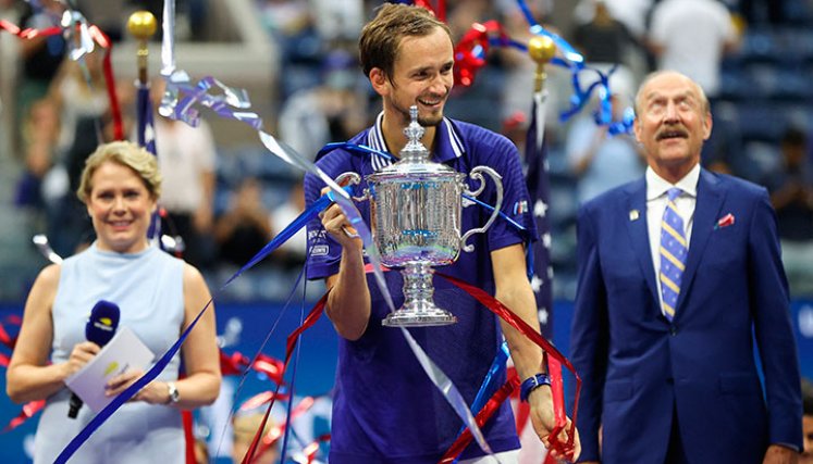 Daniil Medvedev, líder de Rusia en la ATP Cup y campeón del US Open en 2021. 