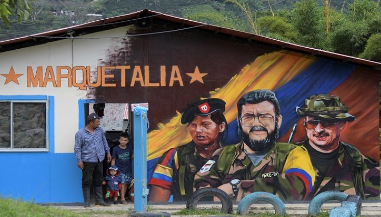 La firma del Acuerdo de Paz entre el Estado colombiano y las Farc cumple cinco años. /AFP