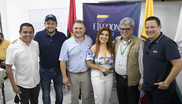 Lista del Centro Democrático a la Cámara por Norte./Foto Jorge Gutiérrez