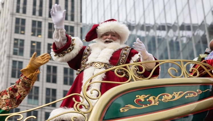 La pandemia ha dificultado el trabajo de Papá Noel en Estados Unidos./ AFP