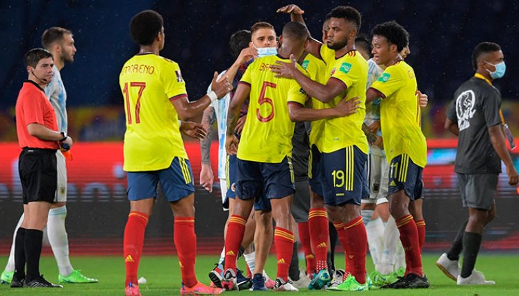 Selección Colombia 2021. 