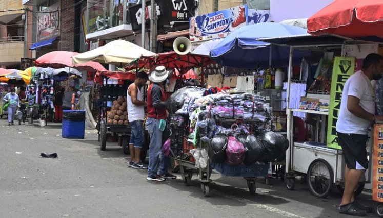 Vendedores ambulantes en Cúcuta