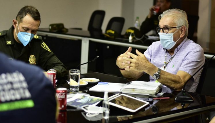 El alcalde Jairo Yáñez llamó al “Gobierno Nacional, la institucionalidad regional y a toda la ciudadanía, para unirnos y trabajar de la mano por nuestra seguridad”. / Foto: Cortesía