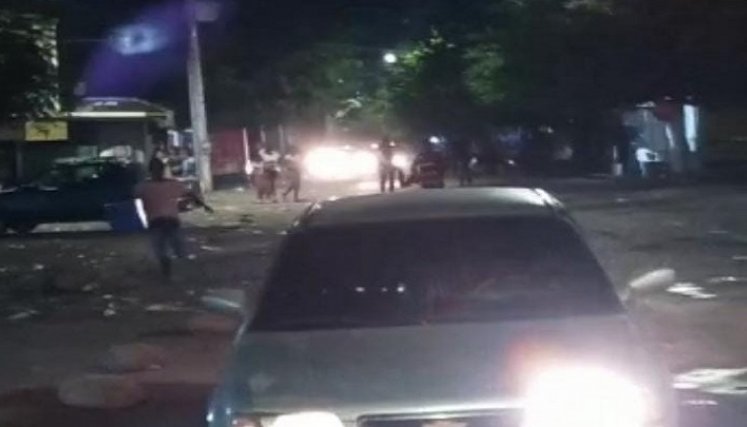 Pánico en La Parada por enfrentamiento entre Eln y Tren de Aragua./Foto: video de cortesía