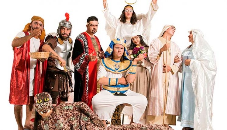 todos los integrantes del pesebre son colaboradores de Aguas Kpital. Foto cortesías