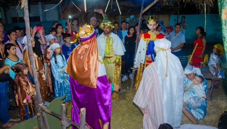 La cita es en El Malecón, en zona aledaña al puente de Guadua o redoma Arnulfo Briceño. Allí será el pesebre en vivo. / Foto: Cortesía