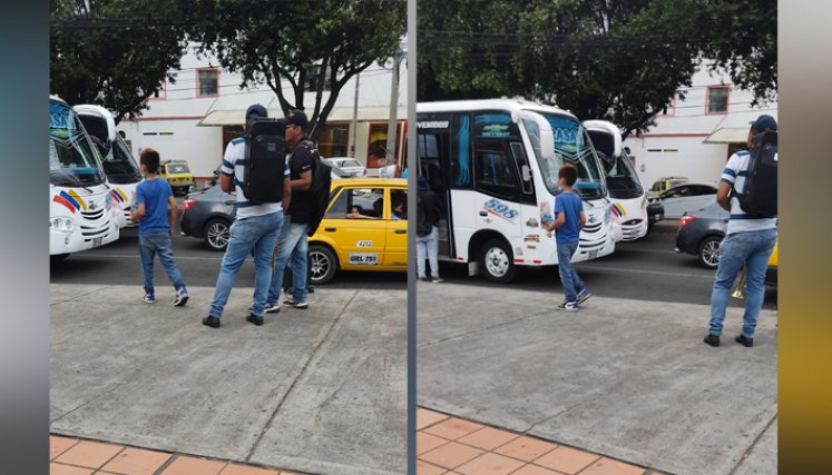 Se ven más niños trabajando en esta época en las calles de Cúcuta. / Foto:  Leonardo Oliveros