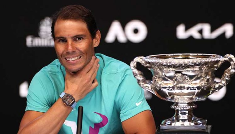 Rafael Nadal, el 'rey' de la tierra batida.