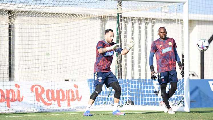 David Ospina, arquero de la selección Colombia. 