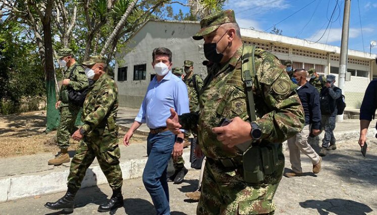 Diego Molano, ministro de Defensa.