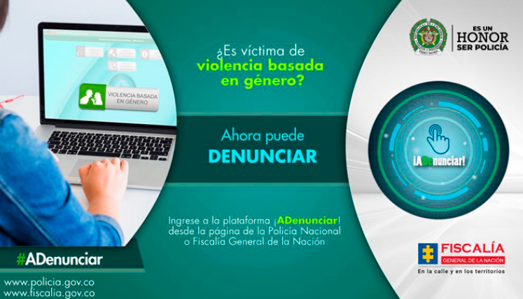 'A denunciar' una plataforma para que las personas denuncien hechos que atenten contra su integridad.