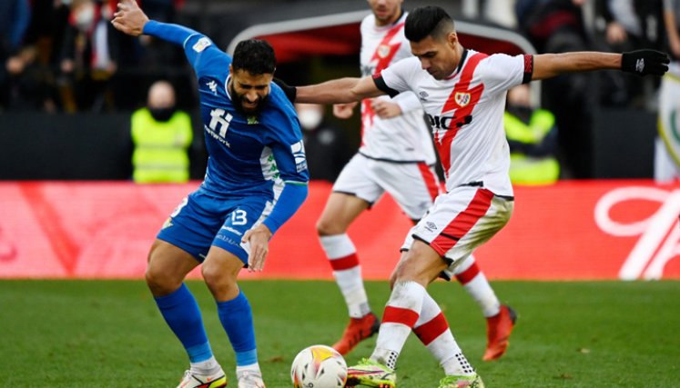 Falcao fue titular y en la cancha estuvo 90 minutos, en donde fue aplaudido por su gran esfuerzo para ganar. / Foto: AFP