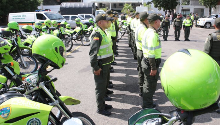 Hay un proyecto ambiciosos ya viabilizado con recursos del Ministerio del Interior, para la llegada de aproximadamente 350 motocicletas a Cúcuta. / Foto: Archivo