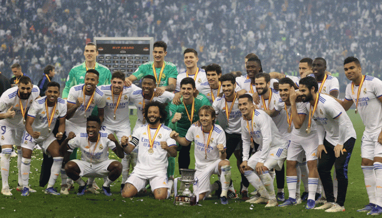 Real Madrid campeón de la supercopa de España