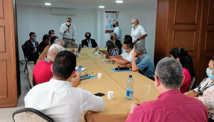 Reunión de gremios de Venezuela y de Colombia 