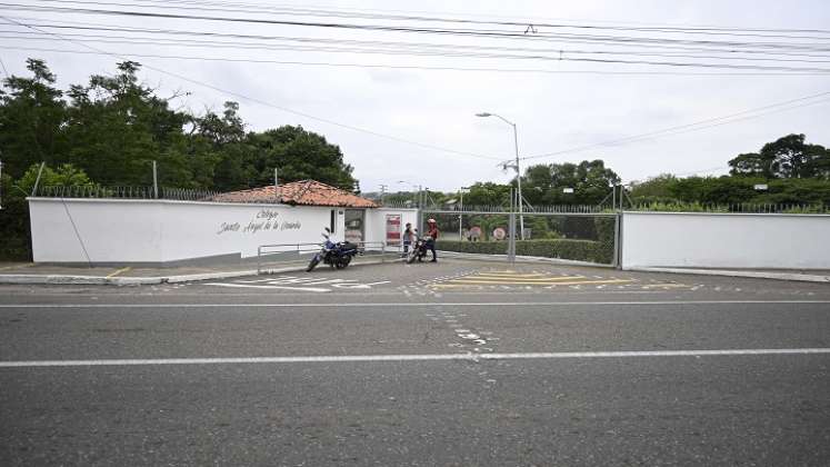 Colegio Santo Ángel. / Foto: Jorge Gutiérrez / La Opinión 