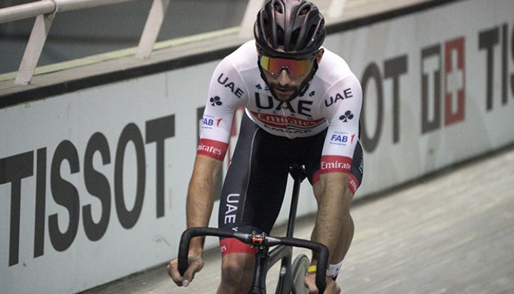 Fernando Gaviria, ciclista colombiano. 