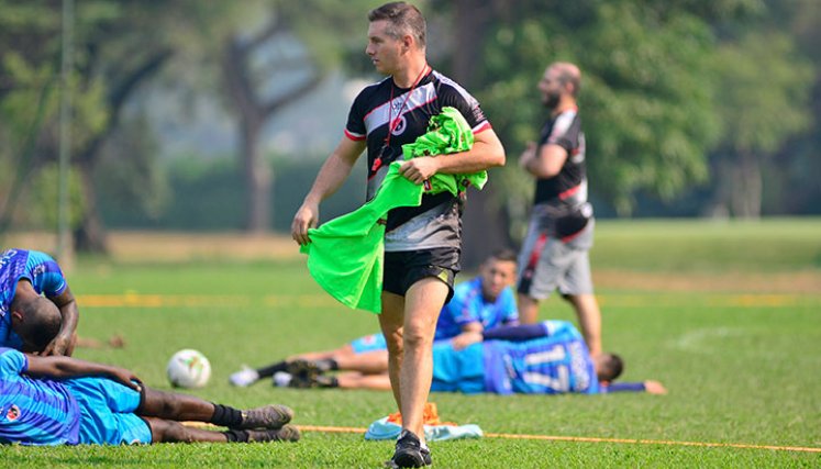 Jorge Artigas, técnico del Cúcuta en 2020. 