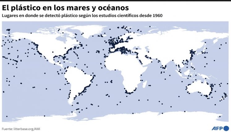 Mapa plástico