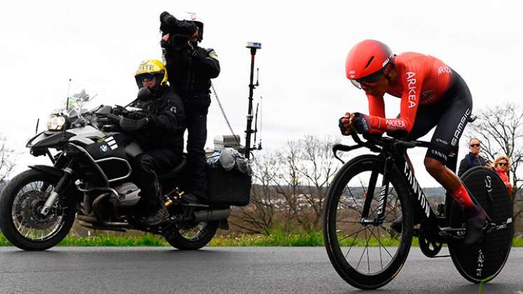 Nairo Quintana, corredor del Arkea Samsic. 