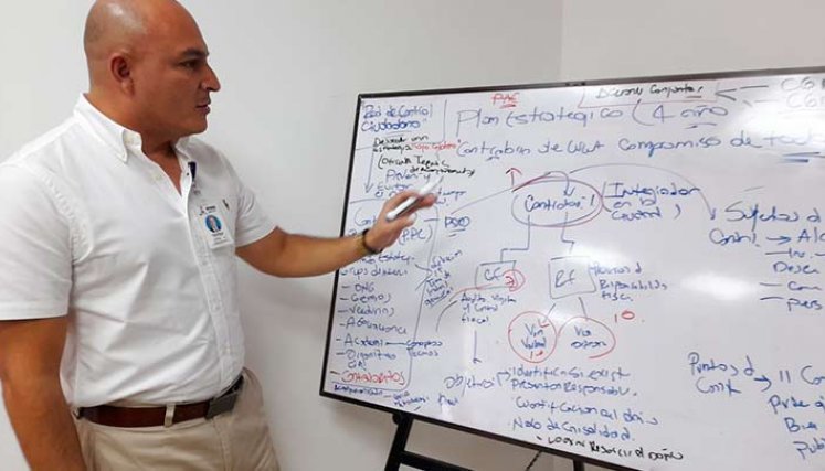 Contralor de cúcuta, Oscar Sandoval.
