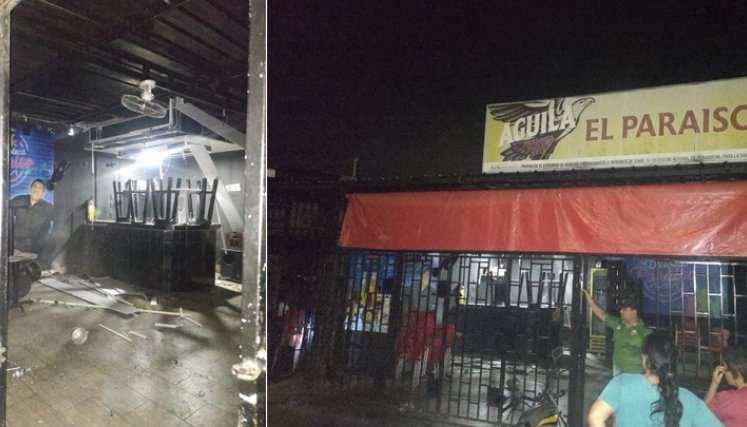 El hecho se registró en la madrugada de este lunes, aproximadamente a las 3:30 am.