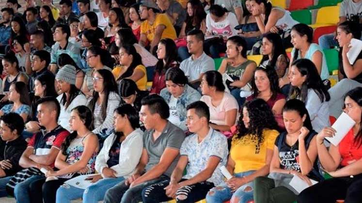 jovenes buscaran salidas a a crisis que vive la frontera./Foto Archivo