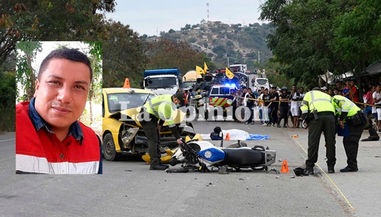 Jairo perdió la vida frente  a San Fernando del Rodeo