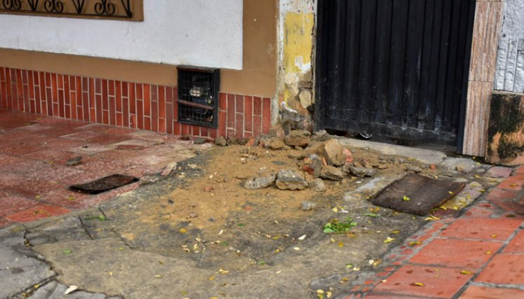 Es el segundo medidor de gas que se roban en pocas semanas en este sector de La Cabrera. / Foto: Pablo Castillo