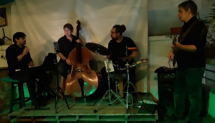 Una banda de jazz cucuteña retumba en la frontera