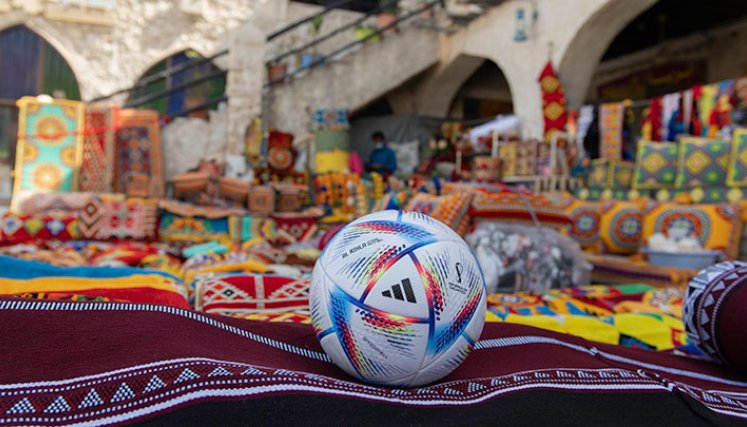 Balón del Mundial Catar 2022.