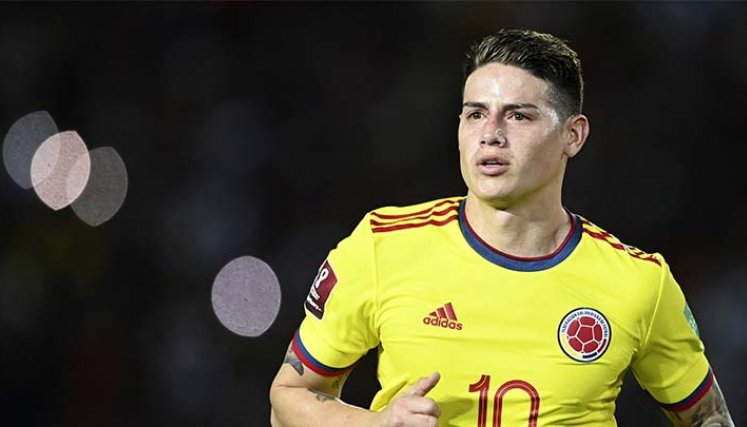 James habla de la derrota de Colombia. 