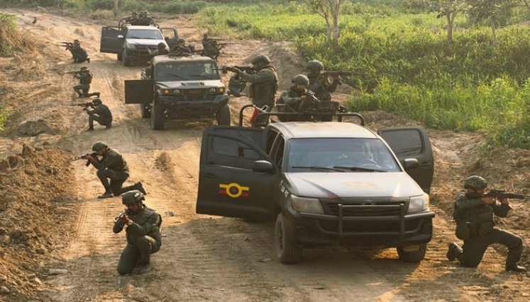 Human Rights Watch señaló que las fuerzas armadas de Venezuela estarían apoyando al Eln en la frontera.