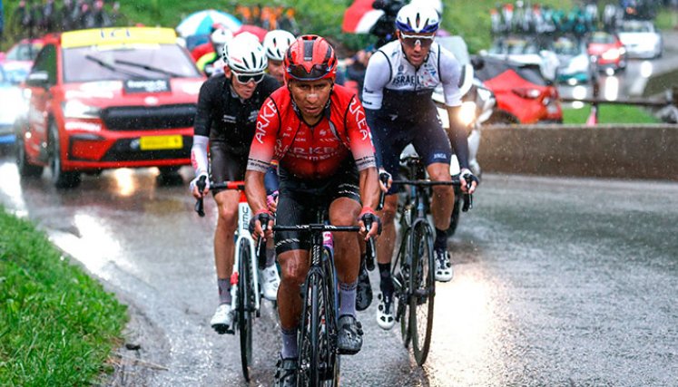 Nairo Quintana, corredor del Arkea Samsic. 