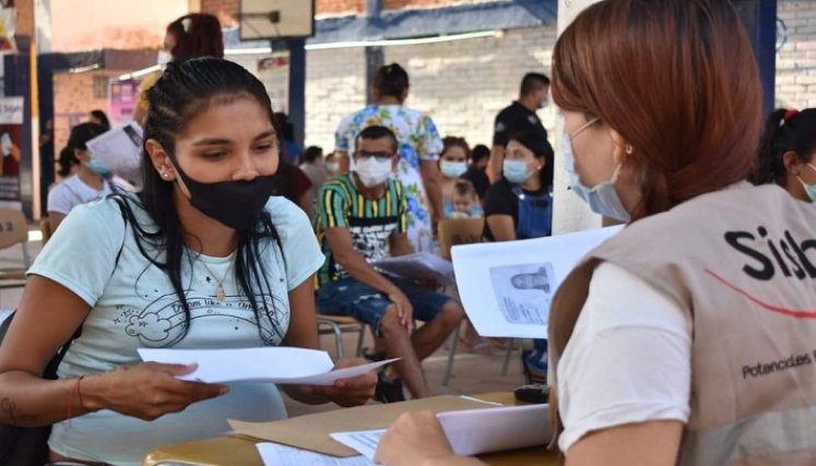 Jornada Sisbén IV para personas con discapacidad en Atalaya./Foto: cortesía