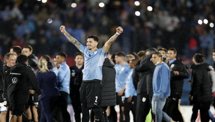 Ecuador y Uruguay clasifican al Mundial de Catar-2022./Foto: AFP
