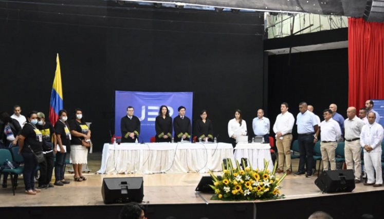 La audiencia se cumple en el auditorio de la UFP Ocaña /La Opinión 