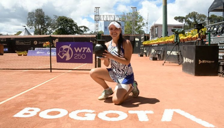Camila Osorio, campeona de la Copa Colsanitas 2021