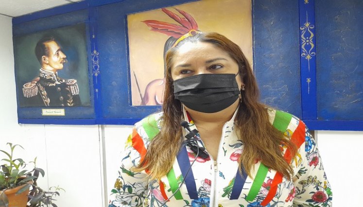Berzabeth Gandica, directora de la Zona Educativa Táchira . / Foto: Cortesía / La Opinión 