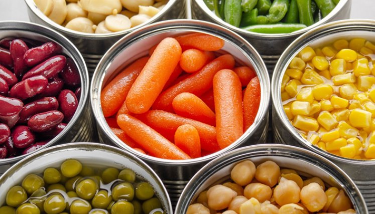 Donaciones de alimentos.