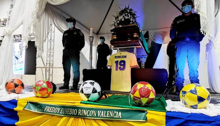 Adiós a un ídolo: colombianos rinden homenaje a Freddy Rincón