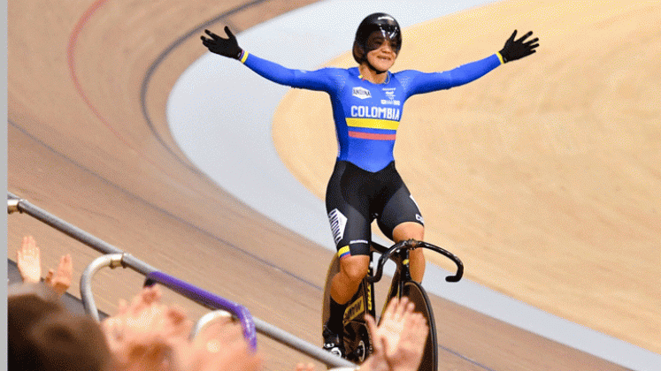 Martha Bayona ganó oro en los 500 metros de la Copa de Naciones de Pista en Glasgow