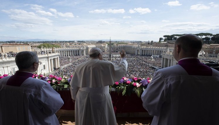 Papa Francisco pidió por la paz en esta "Pascua de Guerra"