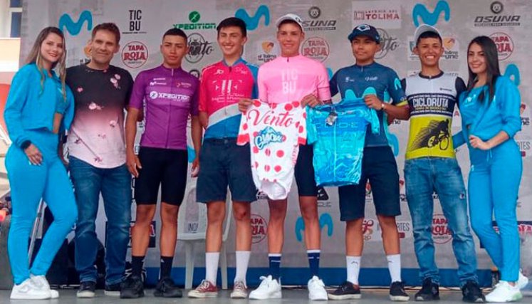Sebastián Galvis Rodríguez ganó la Vuelta a Tolima Máster 2022 en la categoría juvenil. 