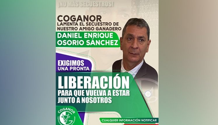 Liberación de ganadero.