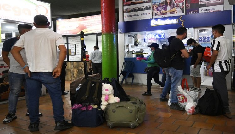 Terminal de Transporte de Cúcuta. / Foto: Jorge Gutiérrez / La Opinión 