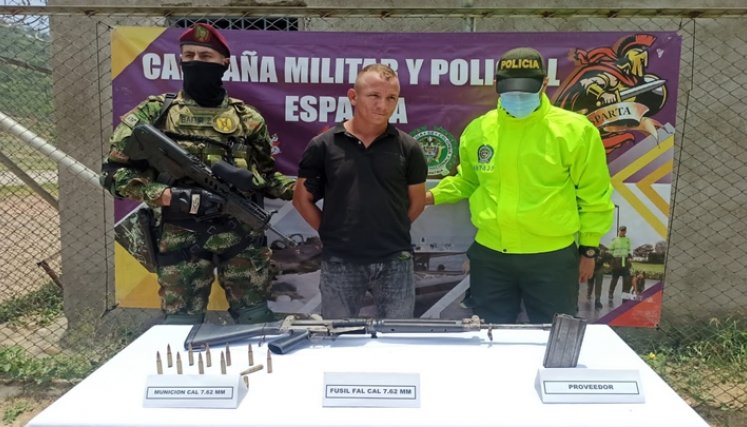 Manuel Salvador Pallares Toro, alias ‘Mono Gringo’, fue capturado la semana pasada.